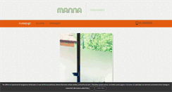 Desktop Screenshot of mannamilano.it