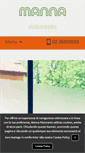 Mobile Screenshot of mannamilano.it
